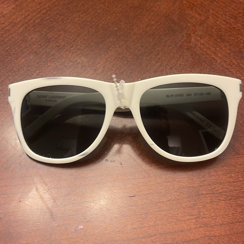 Saint Laurent Classic 57mm Rectangular Sunglasses - image 5